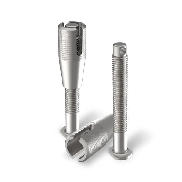 TRED 115mm MOUNTING PINS WITH NUT- PAIR