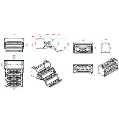 Durable all-steel construction