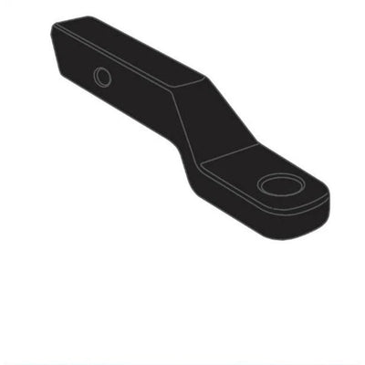 TAG 2" Drop Forged Tow Ball Mount - 222mm Long, 50mm Square Hitch