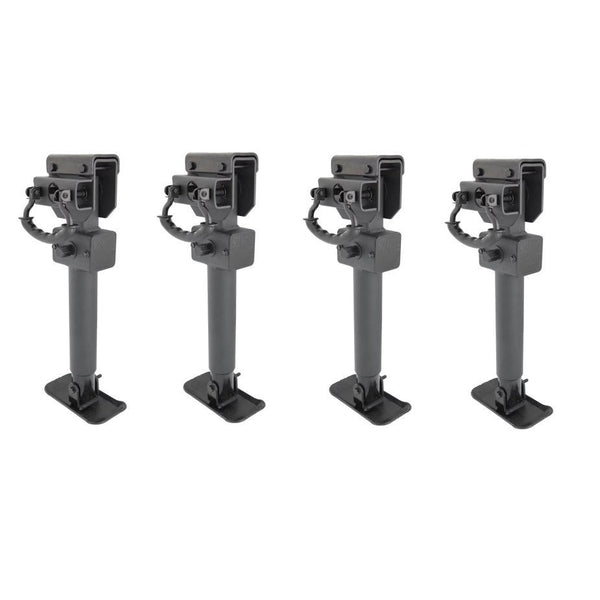 Ark XO 850mm Corner Steady Leg Drill Driven Lift Jack 4-Pack