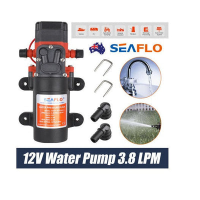 SEAFLO Water Pump 12V RV Camper Pressurized Pump Caravan Boat