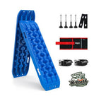 X-BULL 2PCS BLUE Recovery Boards Tracks Snow Tracks Mud tracks 4WD