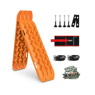 X-BULL 2PCS ORANGE Recovery Tracks Snow Tracks Mud tracks 4WD 