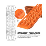 X-BULL 2PCS ORANGE Recovery Tracks Snow Tracks Mud tracks 4WD 