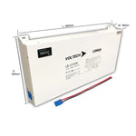 Voltech Lithium LiFePO4 Battery - 12.8V/100Ah - Slimline
