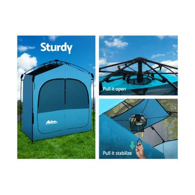30sec Pop Up Camping Shower Tent