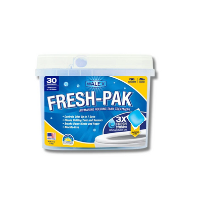 Walex Fresh-Pak Toilet Drop-Ins 30 Sachet Tub