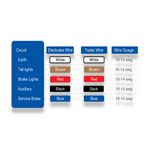 Elecbrakes Plug N Play Electric Brake Controller EB2 NEW MODEL with Hardwire Leader