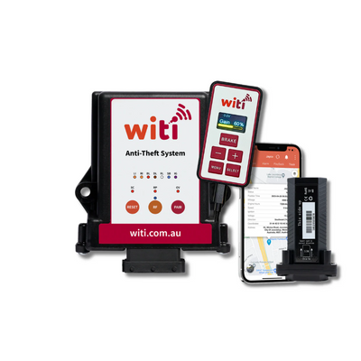WiTi Anti-Theft, Brake Controller & GPS full bundle kit